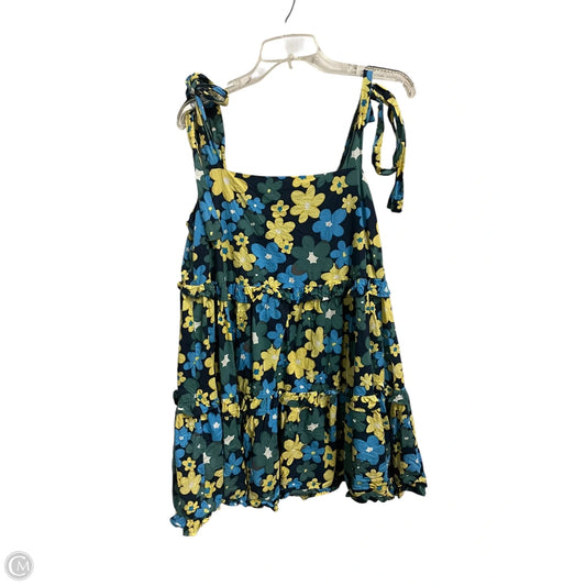 Dress Casual Short By Entro In Floral Print, Size: L