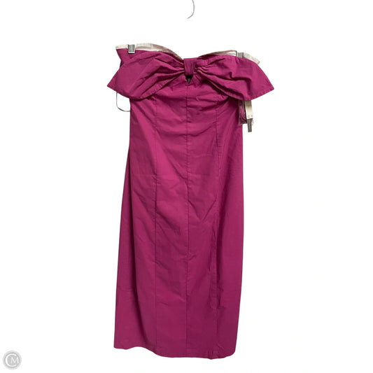 Dress Casual Midi By Anthropologie In Pink, Size: S