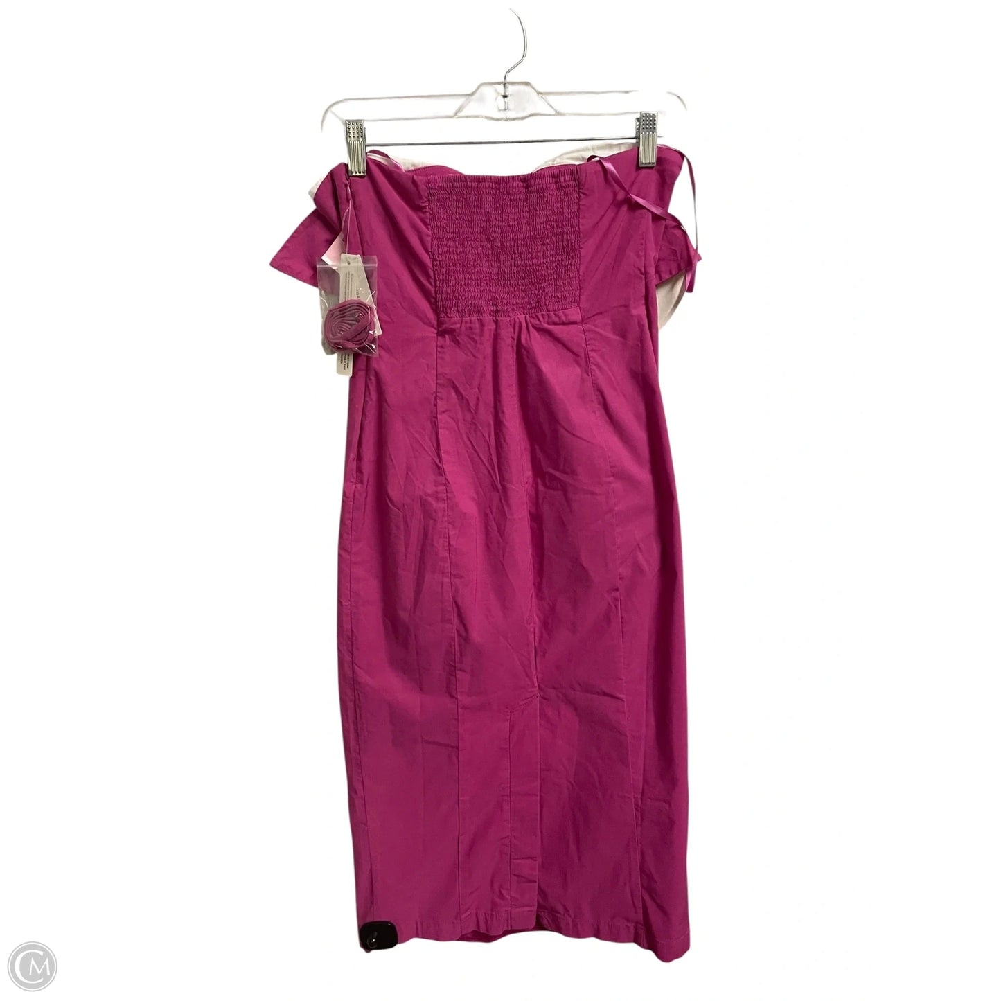 Dress Casual Midi By Anthropologie In Pink, Size: S