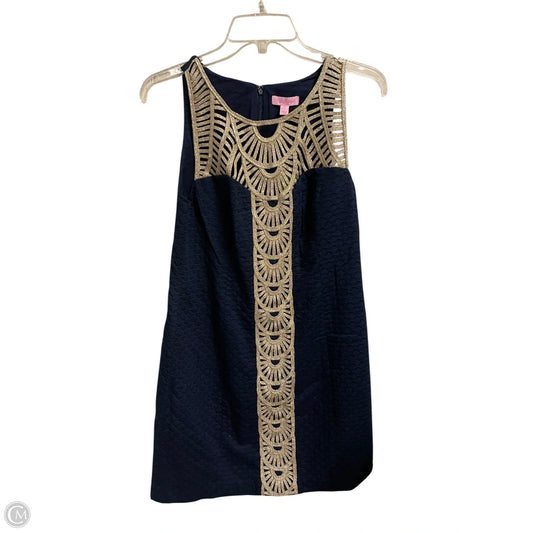 Dress Designer By Lilly Pulitzer In Navy, Size: 8
