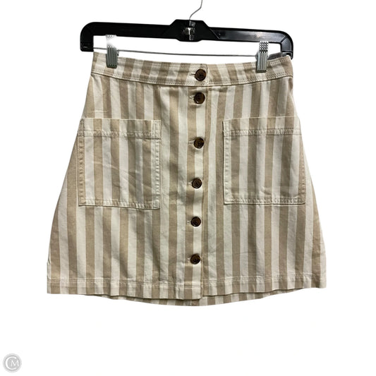 Skirt Mini & Short By Old Navy In Striped Pattern, Size: 2