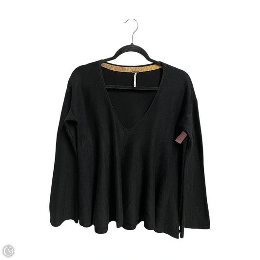 Top Long Sleeve Basic By Free People In Black, Size: S