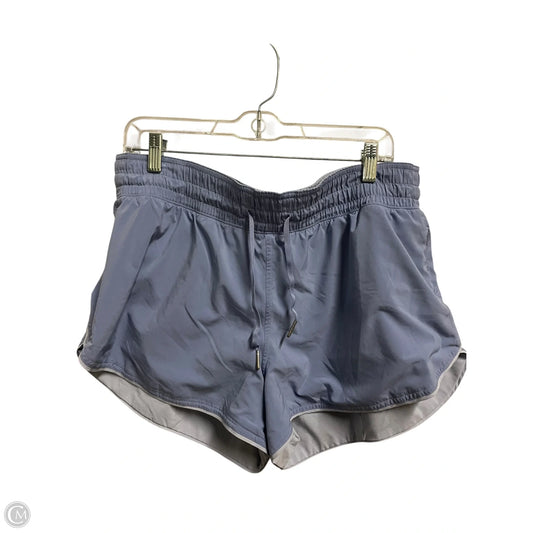 Athletic Shorts By Lululemon In Blue, Size: 12