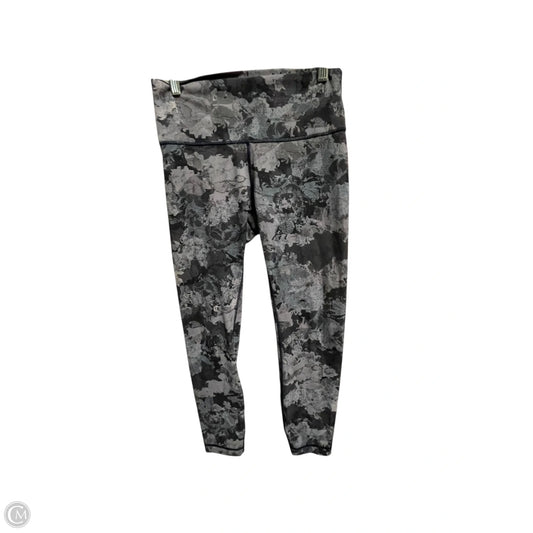 Athletic Capris By Lululemon In Grey, Size: S