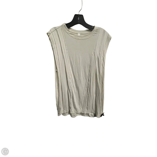 Athletic Tank Top By Lululemon In White, Size: 4