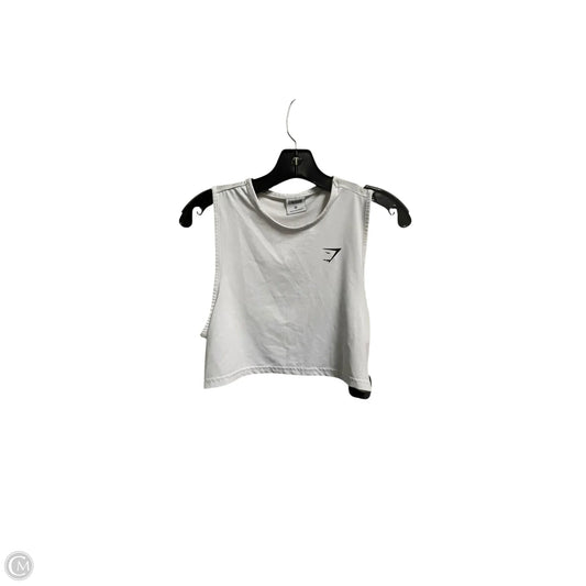 Athletic Tank Top By Gym Shark In White, Size: Xs