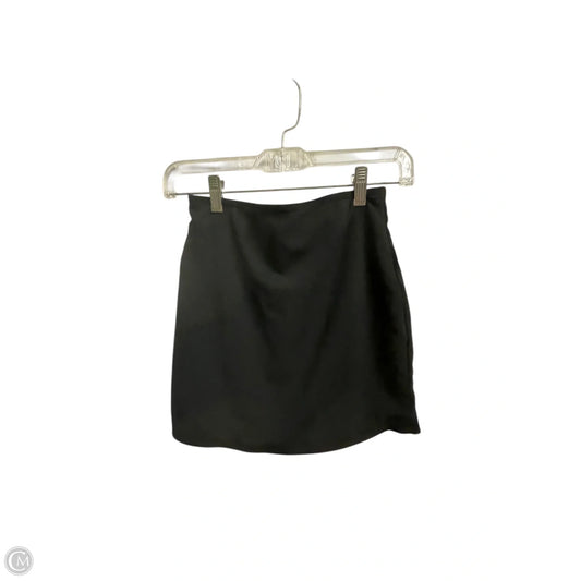 Skirt Mini & Short By Clothes Mentor In Black, Size: Xs