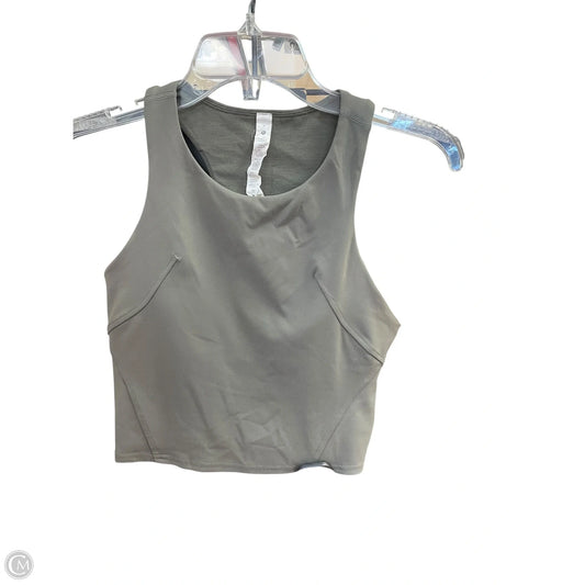 Athletic Tank Top By Lululemon In Green, Size: 6