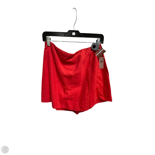Skirt Mini & Short By Old Navy In Red, Size: M
