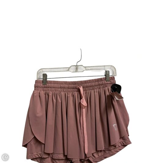 Athletic Shorts By Clothes Mentor In Pink, Size: Xl