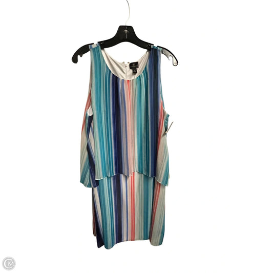 Dress Casual Short By Worthington In Striped Pattern, Size: Xl