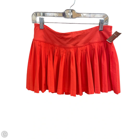Athletic Skirt By Lululemon In Red, Size: 8