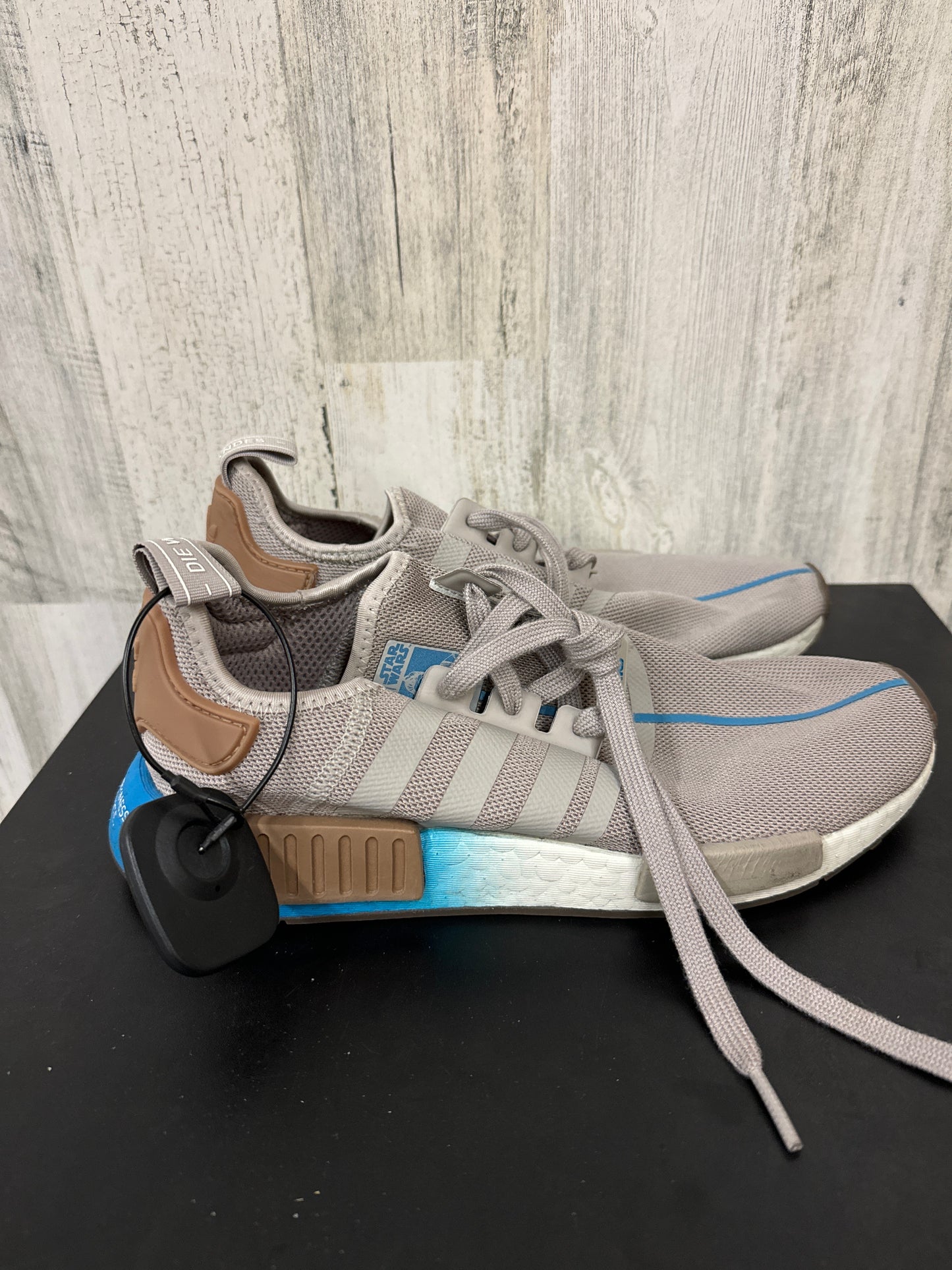 Grey Shoes Athletic Adidas, Size 8.5