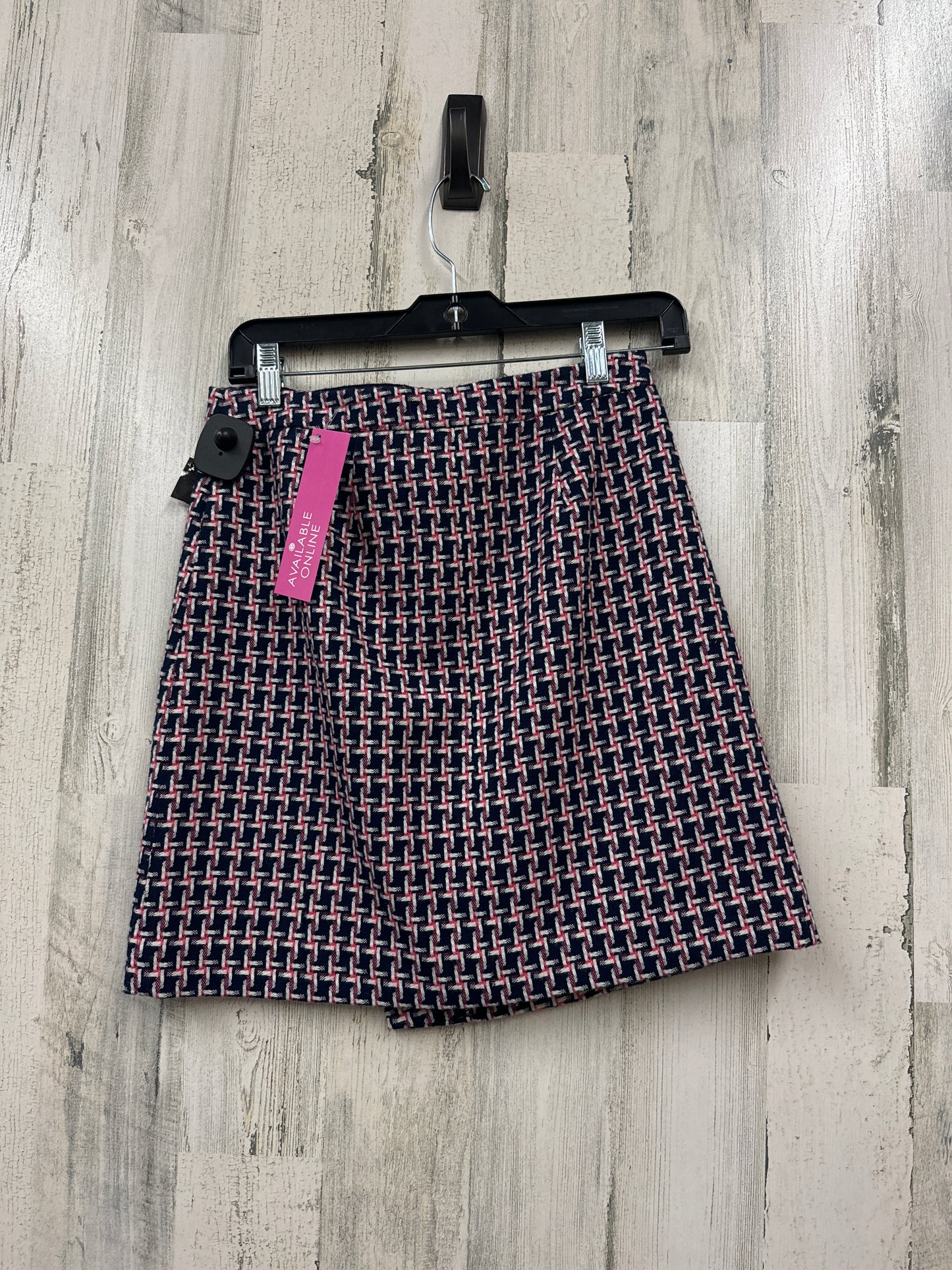 Navy Skirt Mini & Short Loft, Size 2