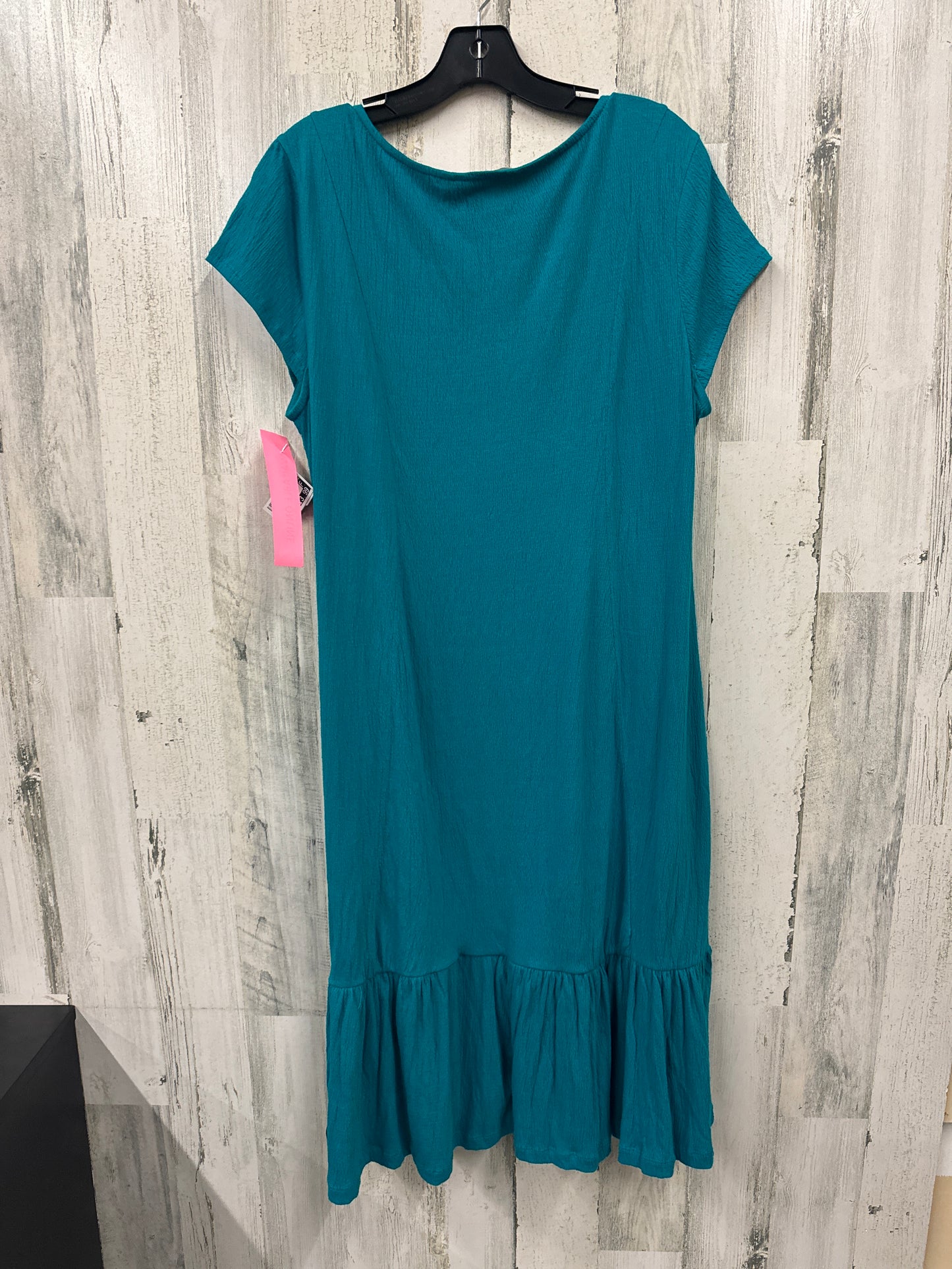 Teal Dress Casual Short Soft Surroundings, Size M