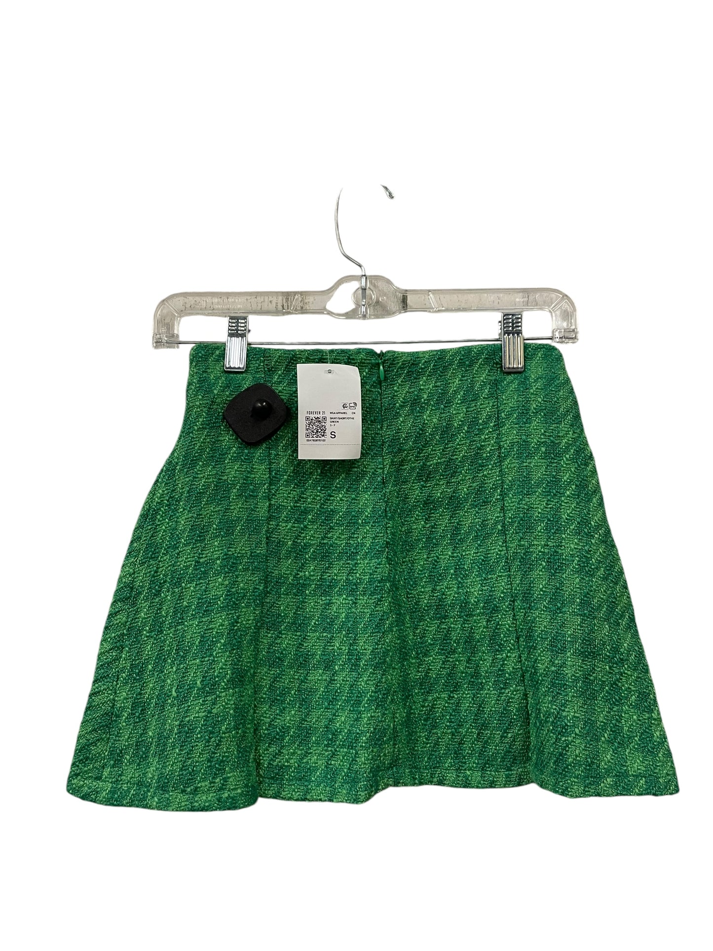 Skirt Mini & Short By Forever 21 In Green, Size: S