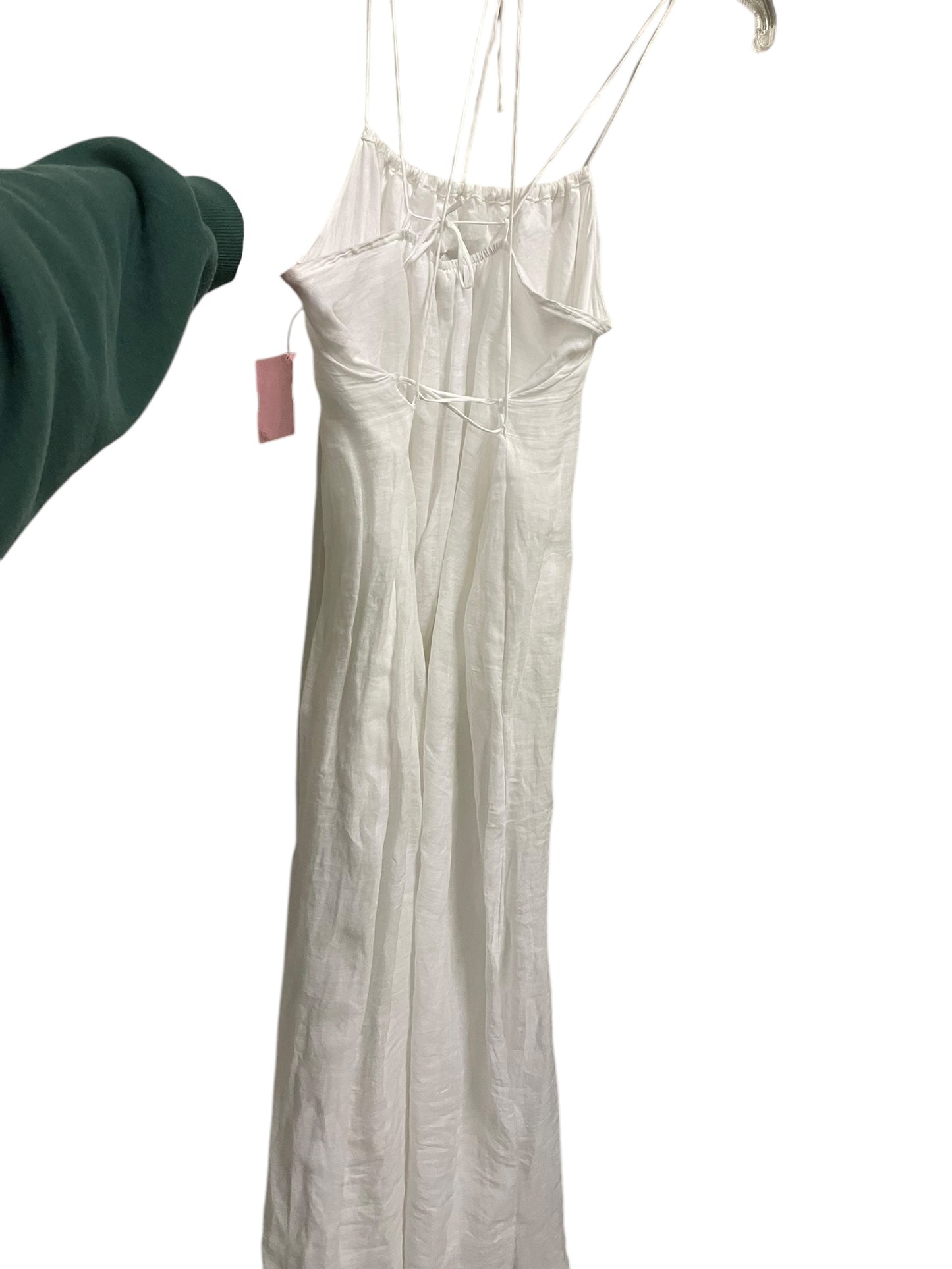 Dress Casual Maxi By Banana Republic In White, Size: Xs