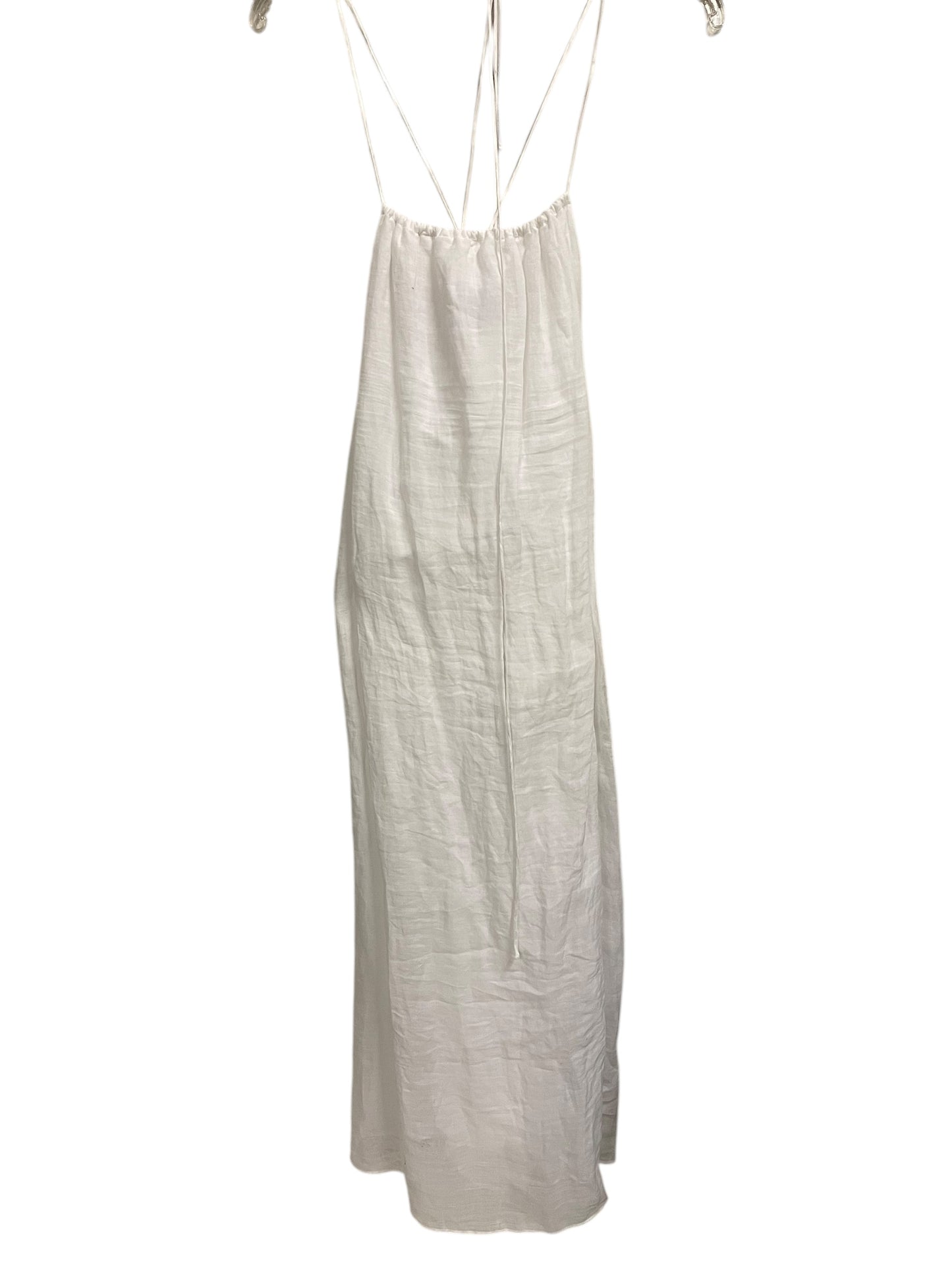 Dress Casual Maxi By Banana Republic In White, Size: Xs