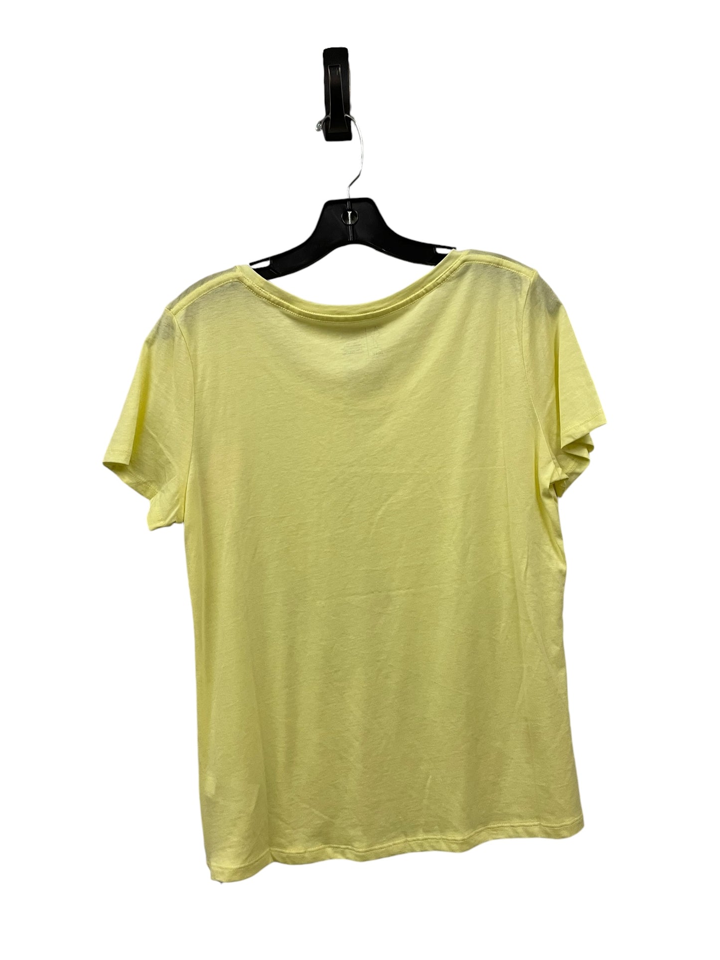 Top Short Sleeve By Joie In Yellow, Size: M