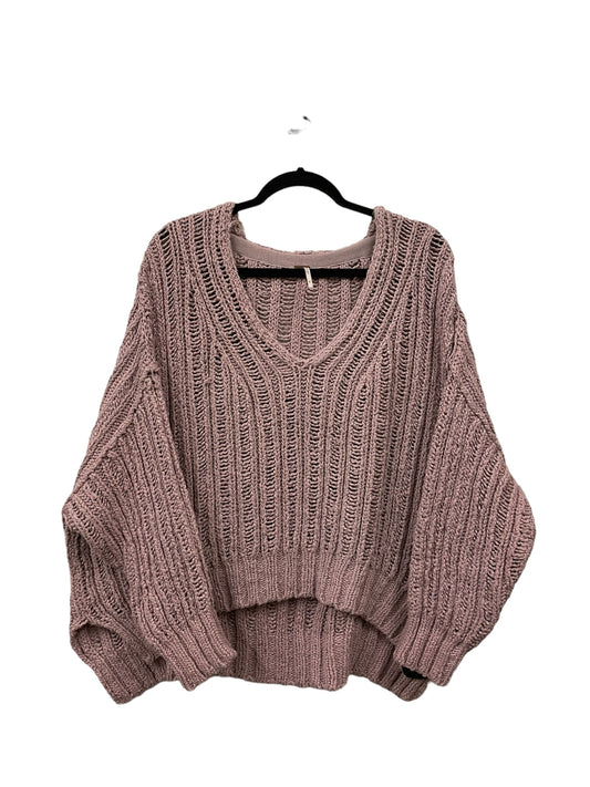 Sweater By Free People In Purple, Size: S