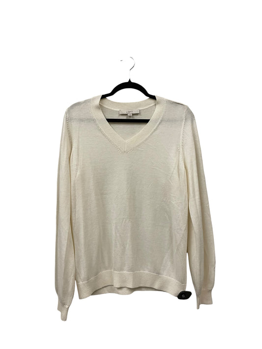 Sweater By Loft In Cream, Size: M