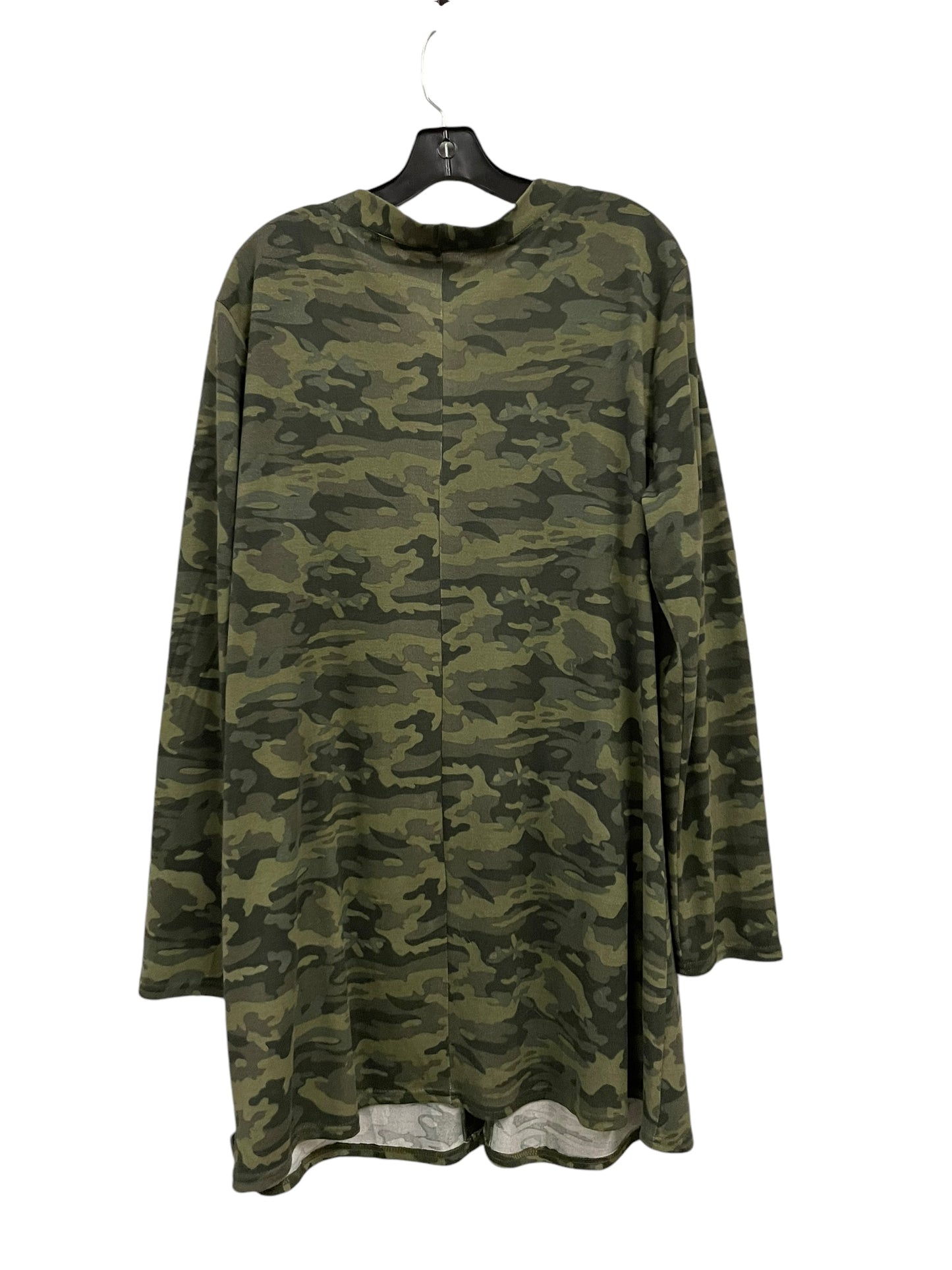 Sweater By Clothes Mentor In Camouflage Print, Size: 2x