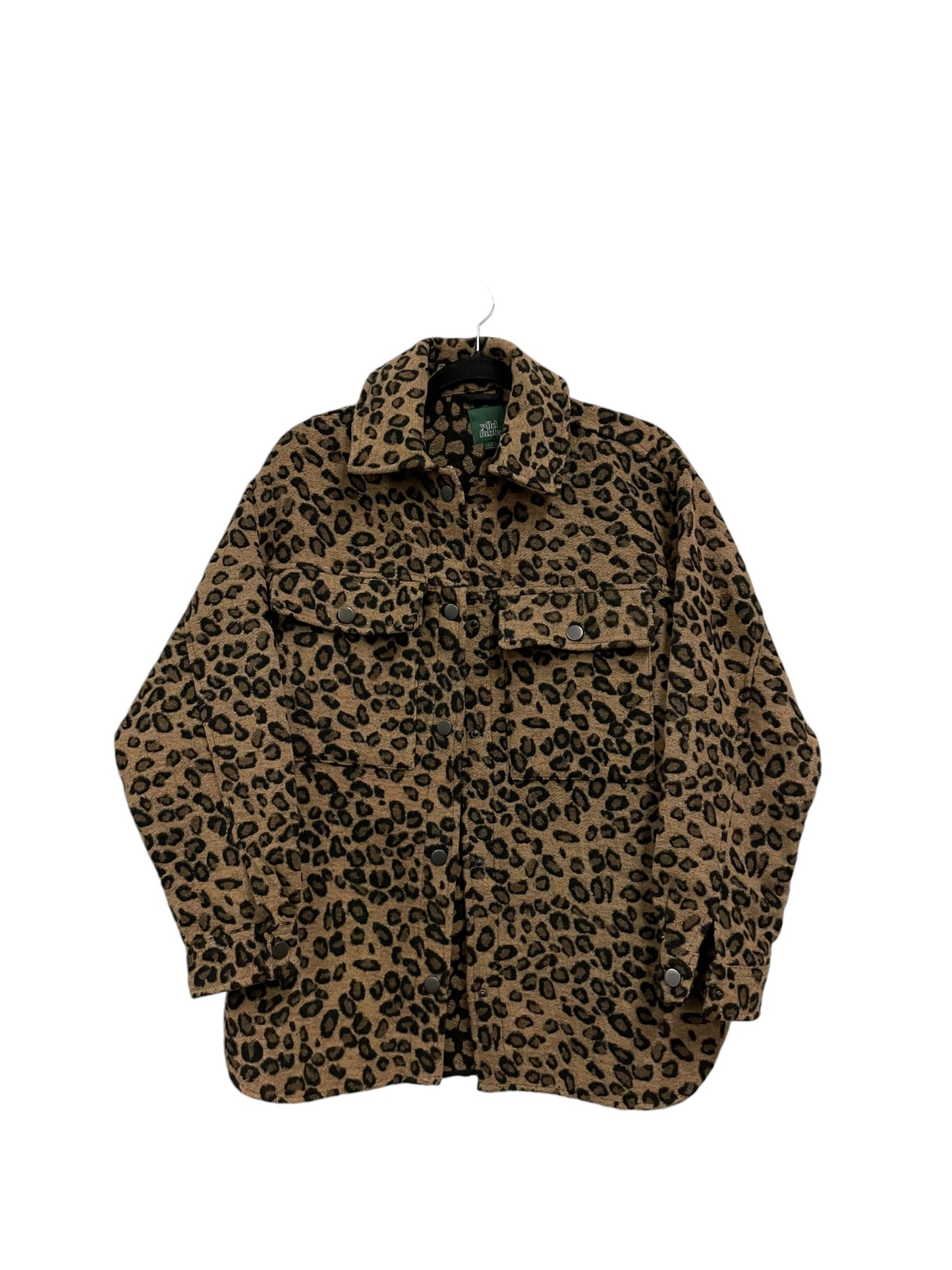 Jacket Other By Wild Fable In Animal Print, Size: Xs