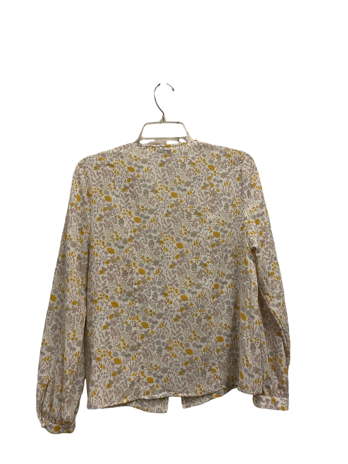 Top Long Sleeve By Rachel Zoe In Beige, Size: M