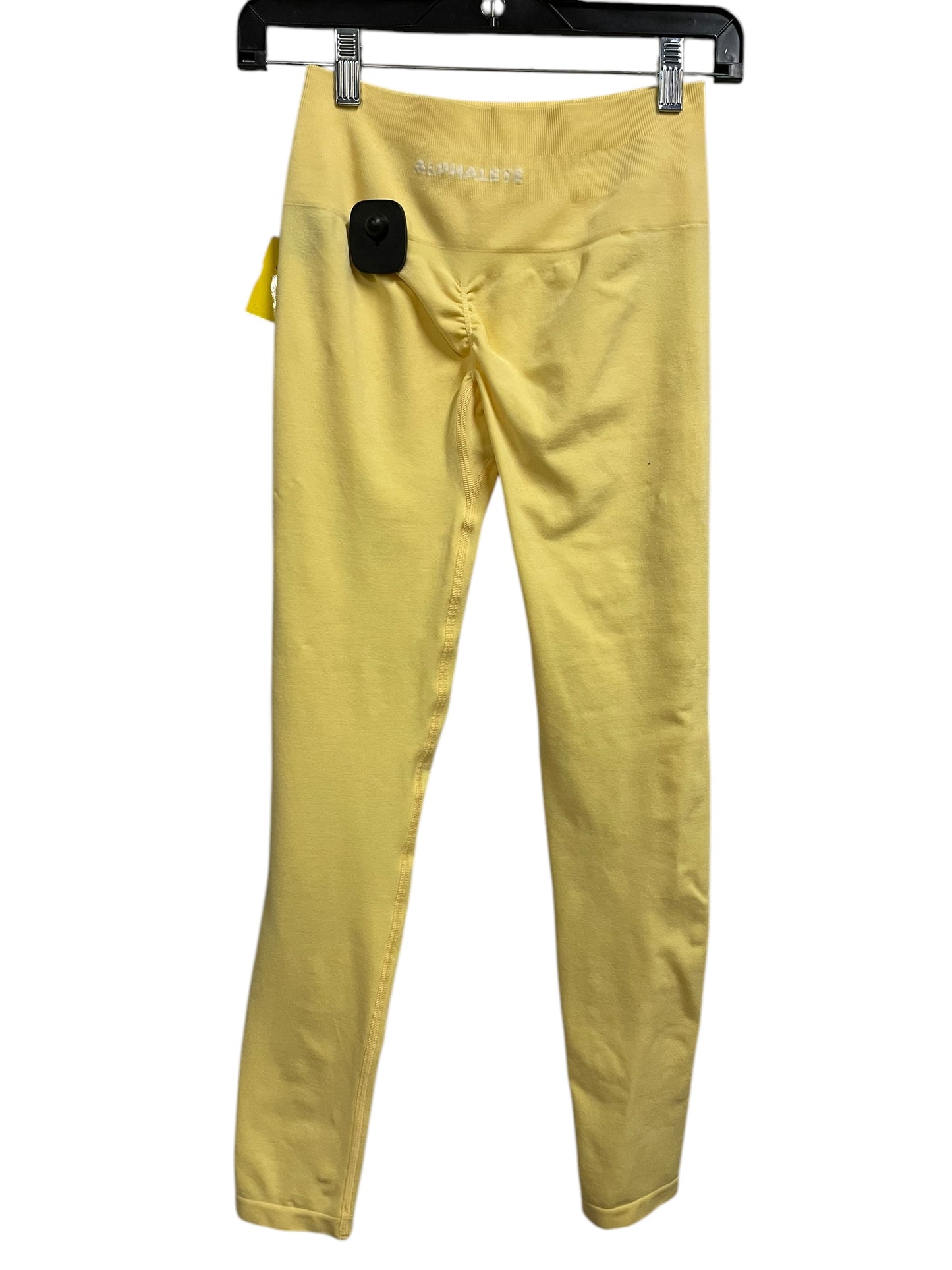 Athletic Leggings By Clothes Mentor In Yellow, Size: M