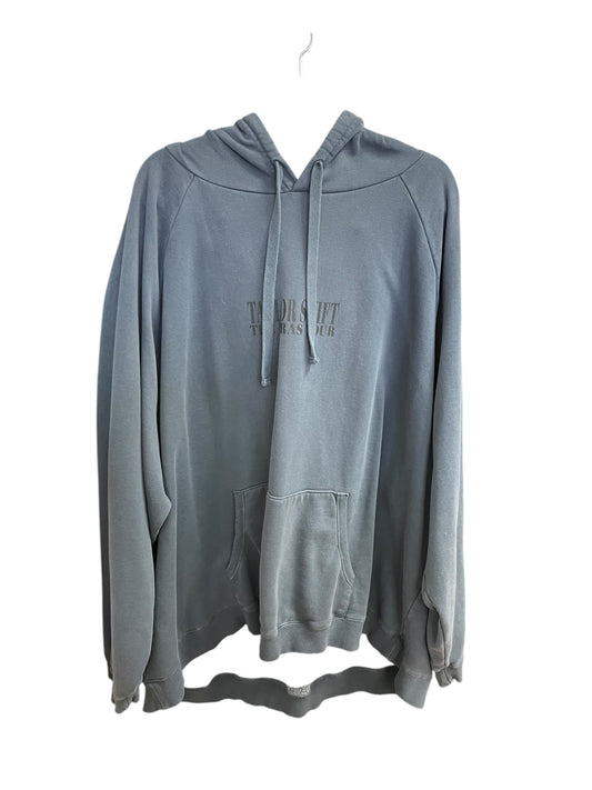 Sweatshirt Hoodie By Clothes Mentor In Blue, Size: 4x