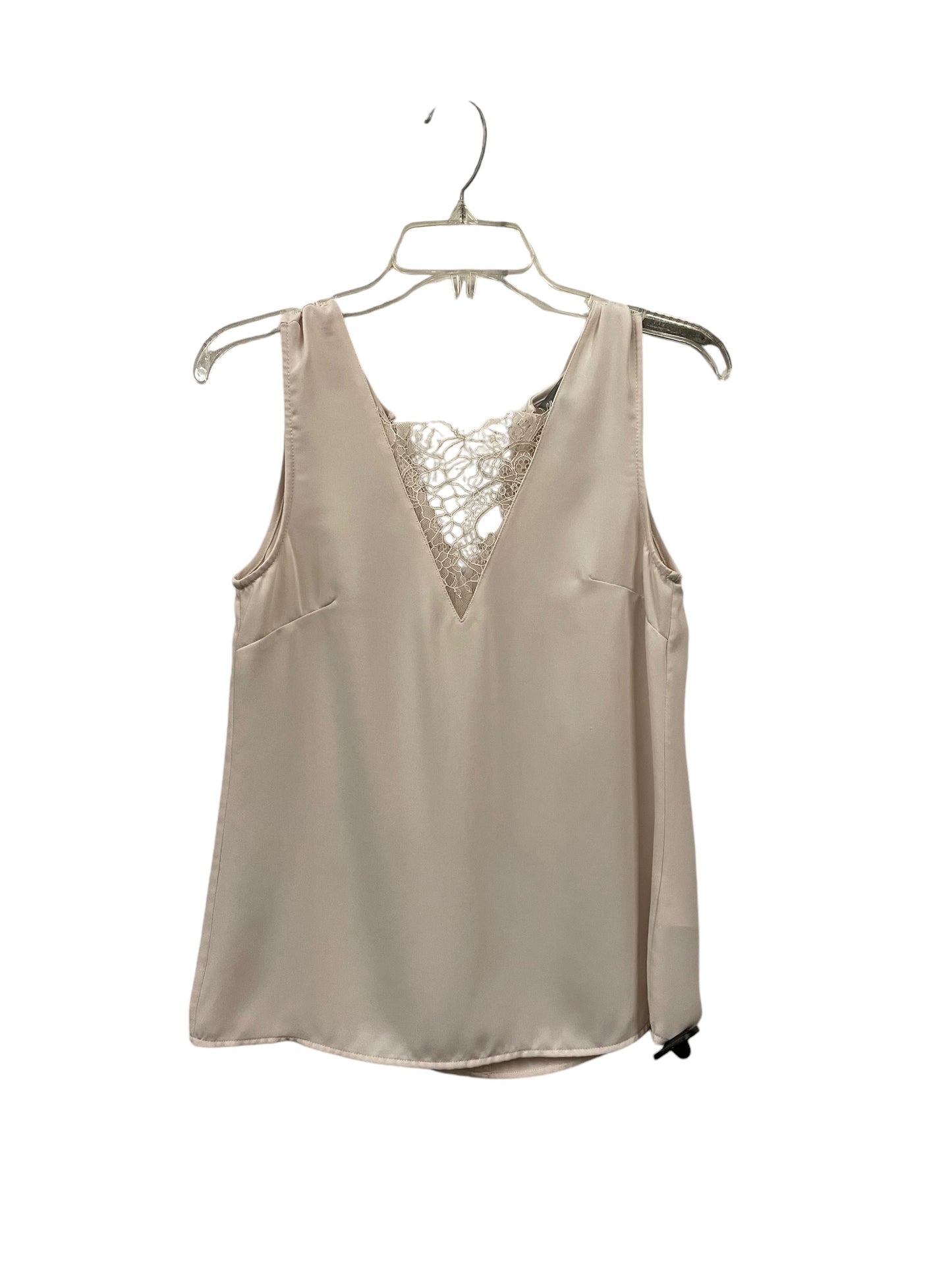 Top Sleeveless Basic By H&m In Tan, Size: S