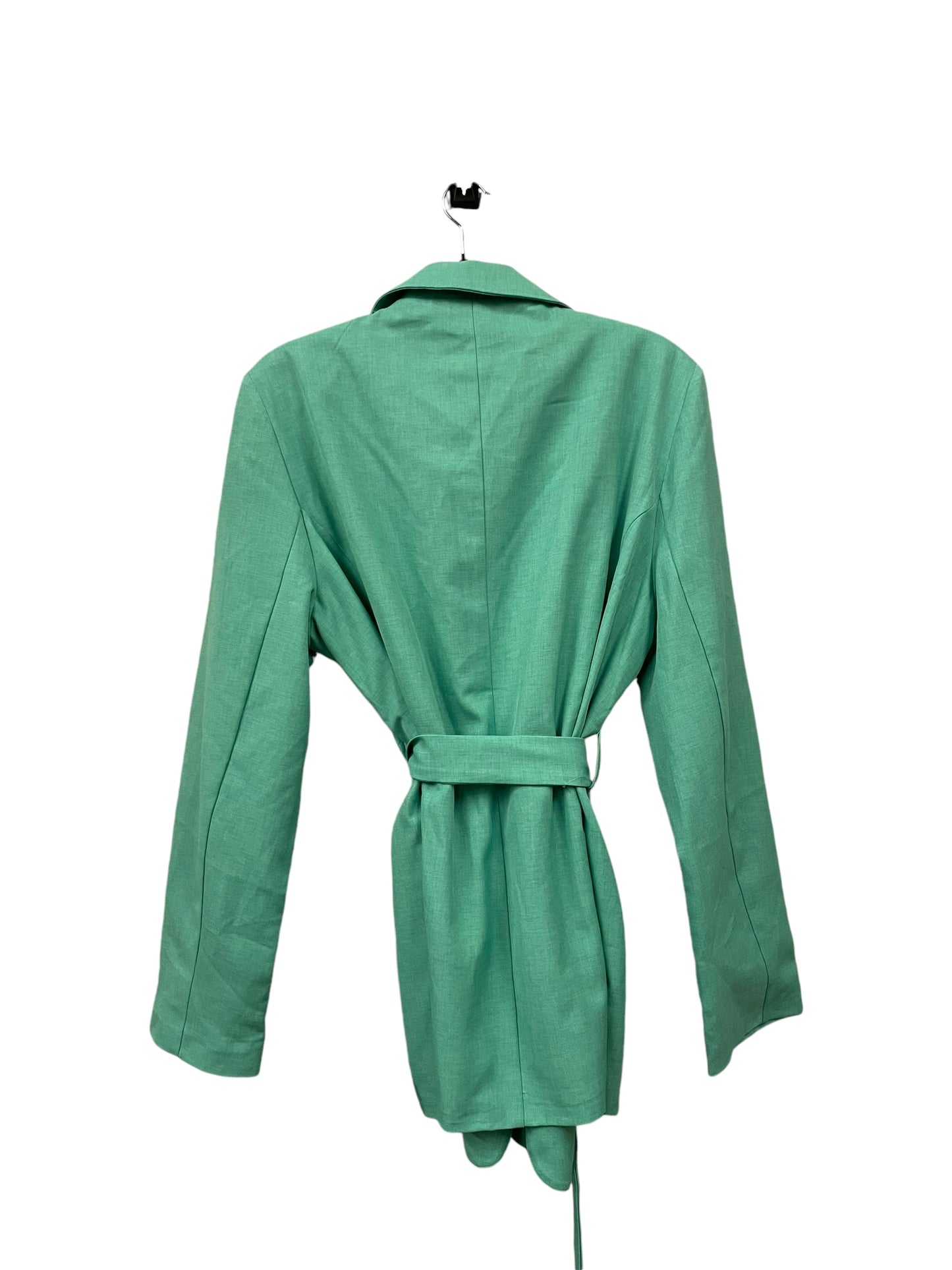 Blazer By Pretty Little Thing In Green, Size: Xl