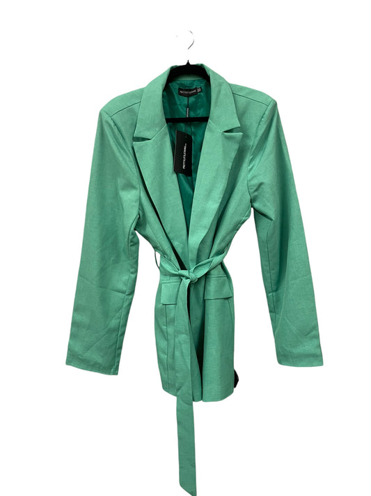 Blazer By Pretty Little Thing In Green, Size: Xl