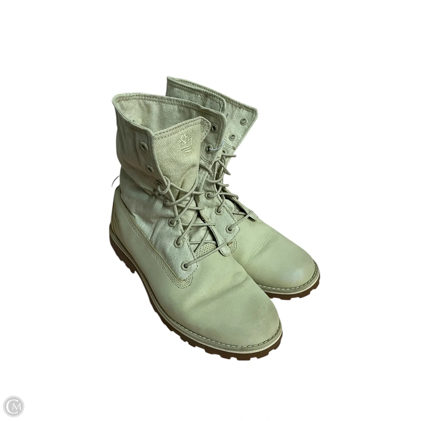 Boots Ankle Flats By Timberland In Tan, Size: 6.5