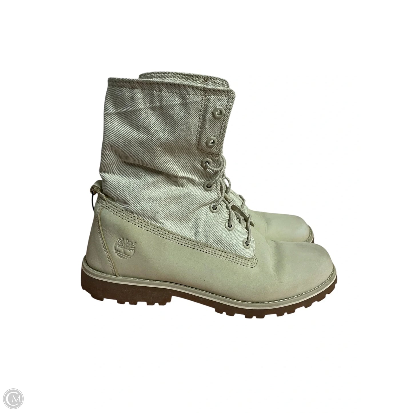 Boots Ankle Flats By Timberland In Tan, Size: 6.5