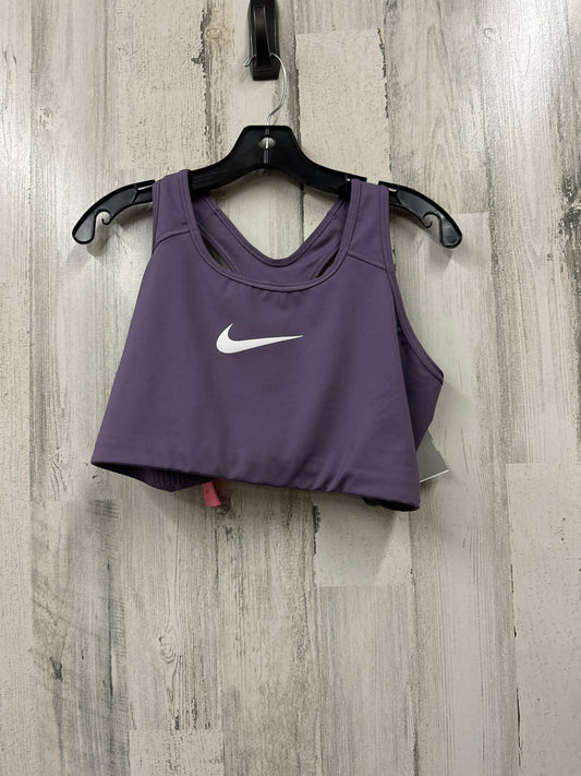Purple Athletic Bra Nike Apparel, Size 1x