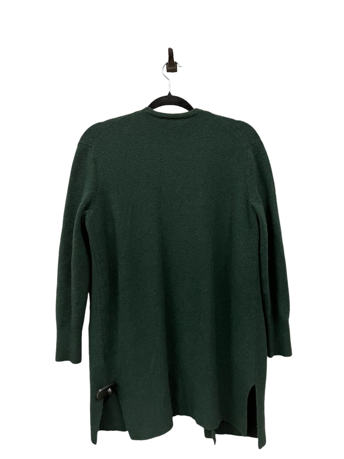 Sweater Cardigan By Madewell In Green, Size: Xs