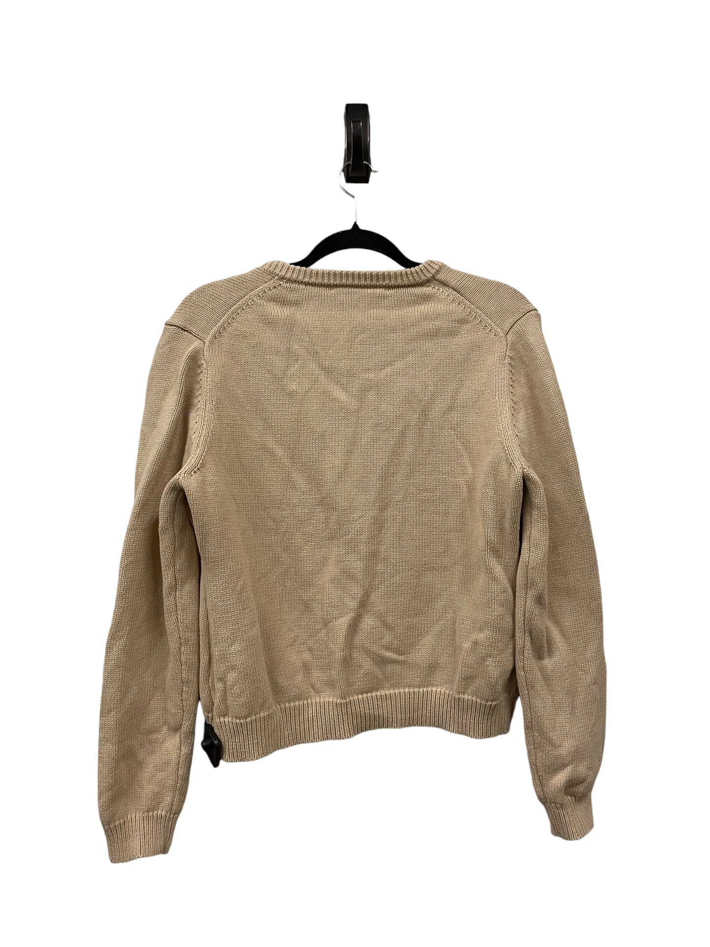 Sweater Cardigan By Zara In Tan, Size: Xl