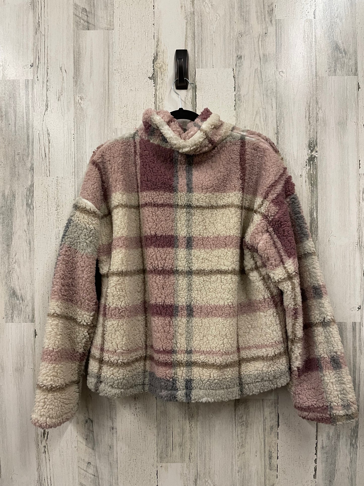 Sweatshirt Collar By Thread And Supply In Tan, Size: M