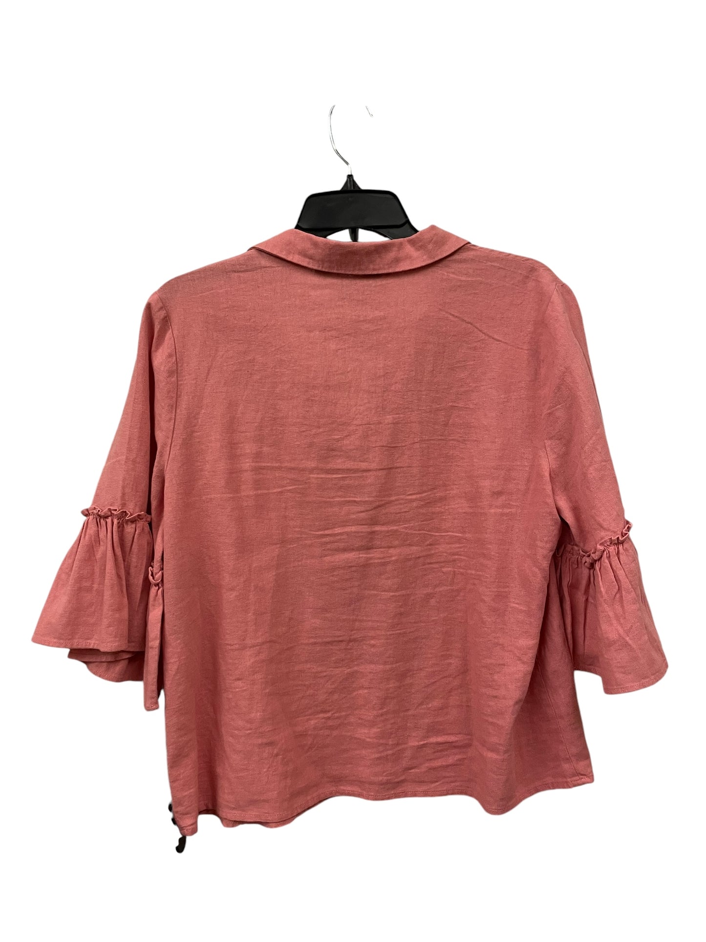 Top Short Sleeve By Marc New York In Coral, Size: S