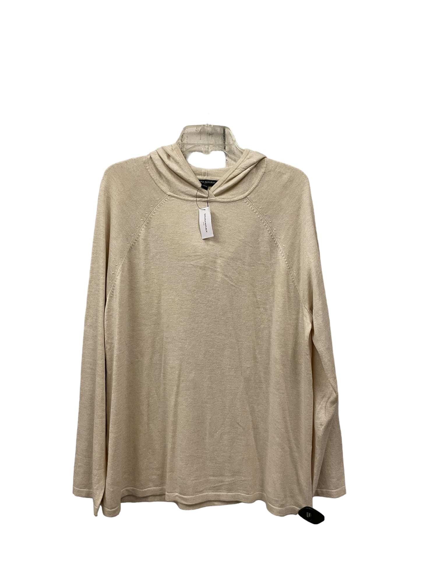 Sweater By Banana Republic In Cream, Size: L