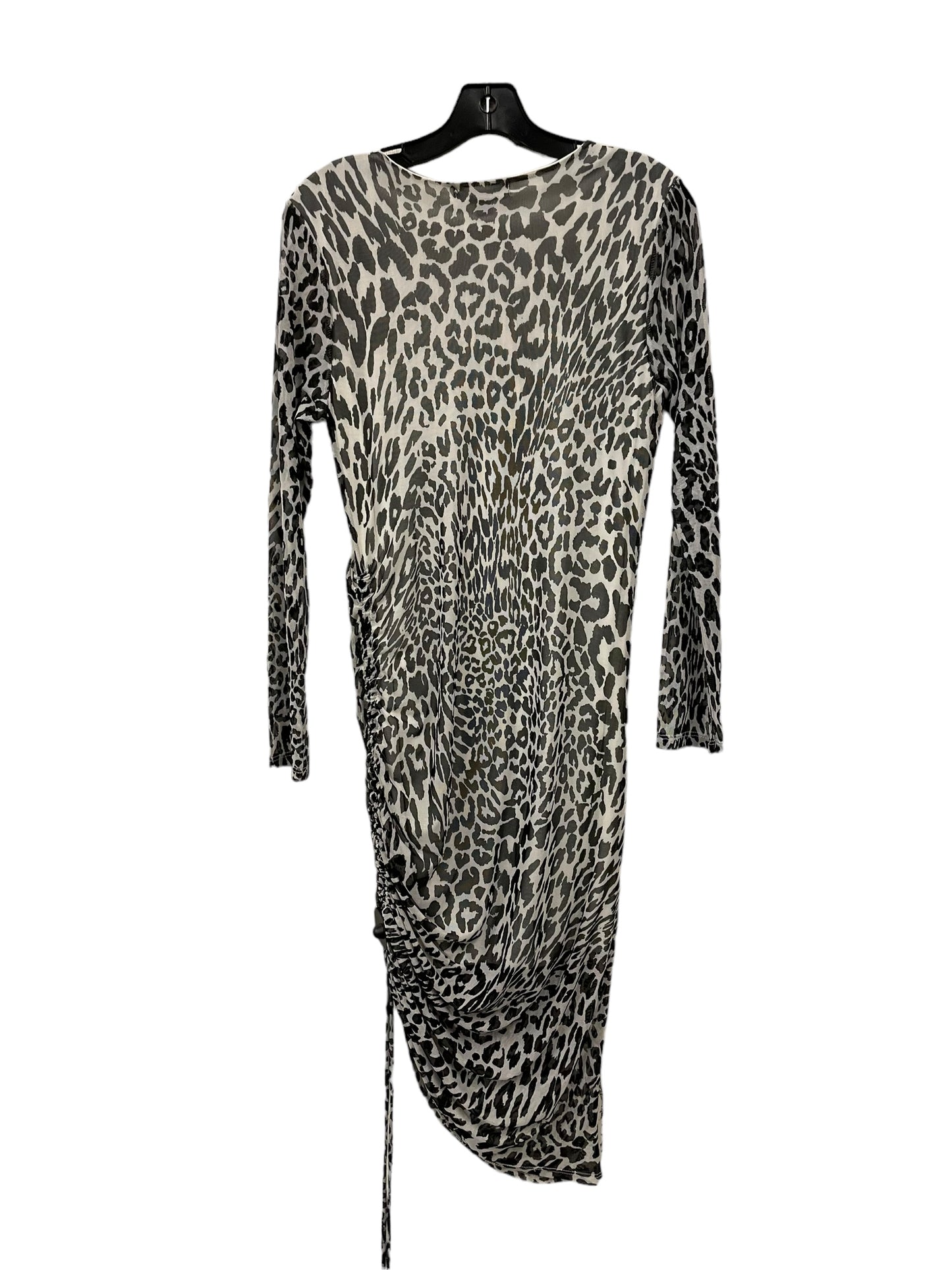 Dress Party Midi By International Concepts In Animal Print, Size: S