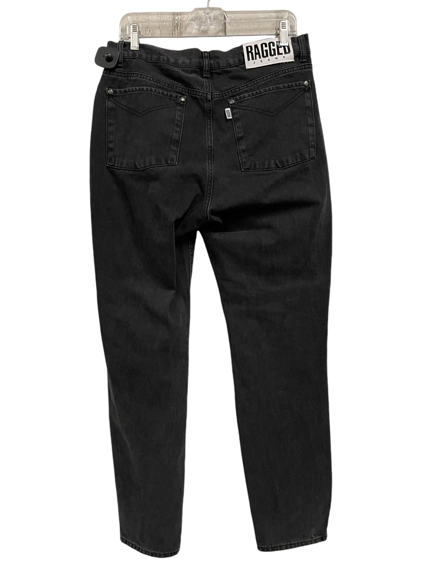 Jeans Boyfriend By Clothes Mentor In Black Denim, Size: 18