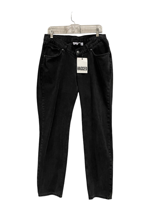 Jeans Boyfriend By Clothes Mentor In Black Denim, Size: 18