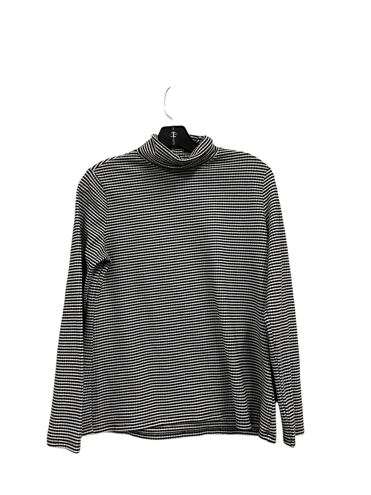 Top Long Sleeve By Croft And Barrow In Black, Size: M