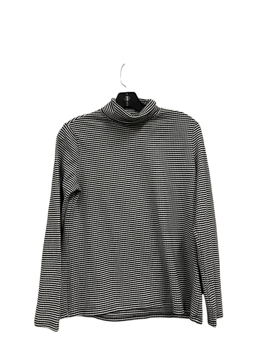 Top Long Sleeve By Croft And Barrow In Black, Size: M