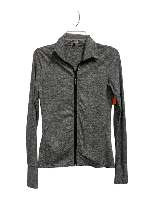 Athletic Jacket By Clothes Mentor In Grey, Size: S