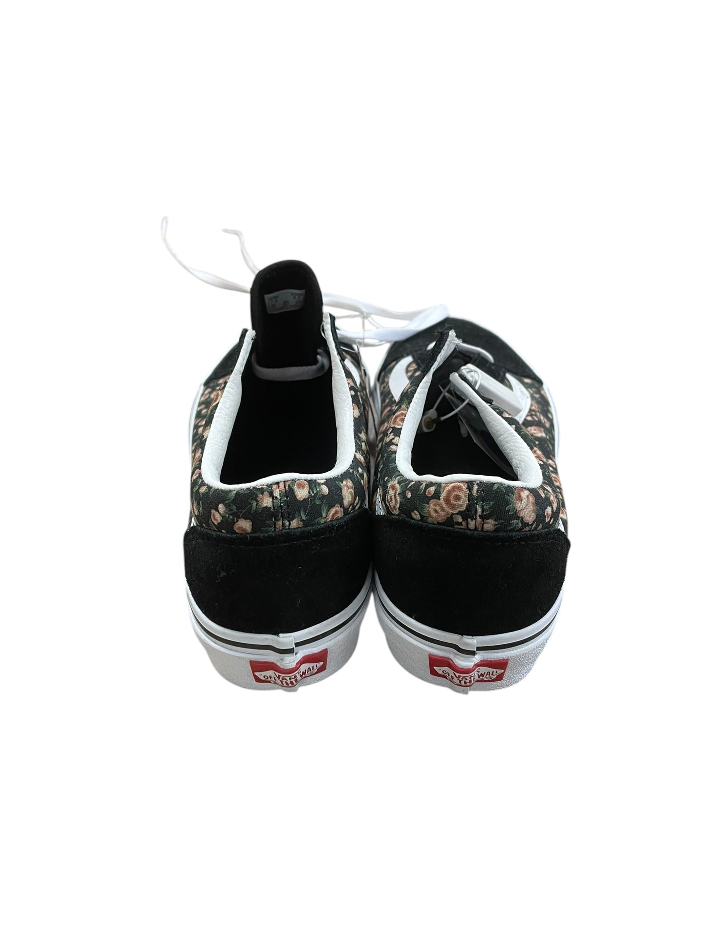 Shoes Sneakers By Vans In Floral Print, Size: 8.5