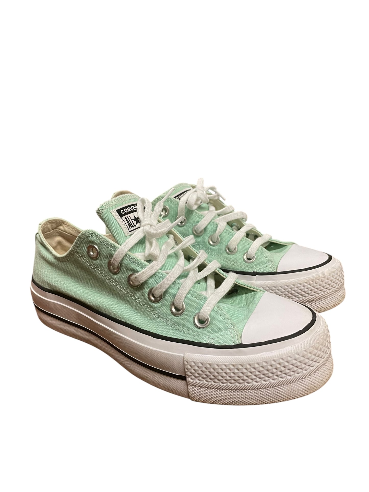 Shoes Sneakers By Converse In Green, Size: 7