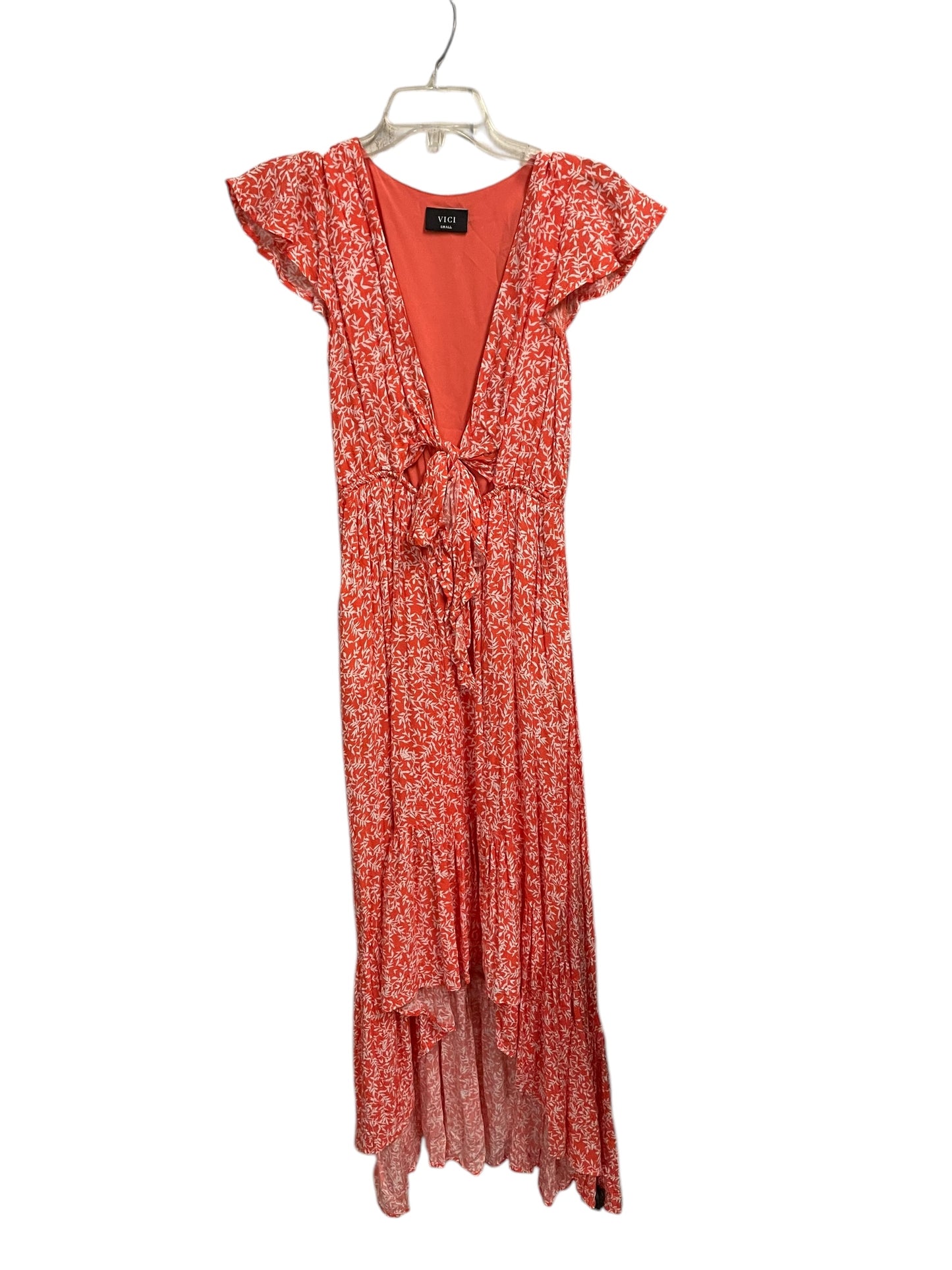 Dress Casual Maxi By Vici In Orange, Size: S